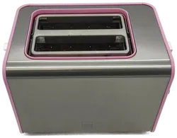 Simpex Colour Toaster – 2-Scheiben, pink, 7 Stufen, Defrost-Funktion - Bild 1
