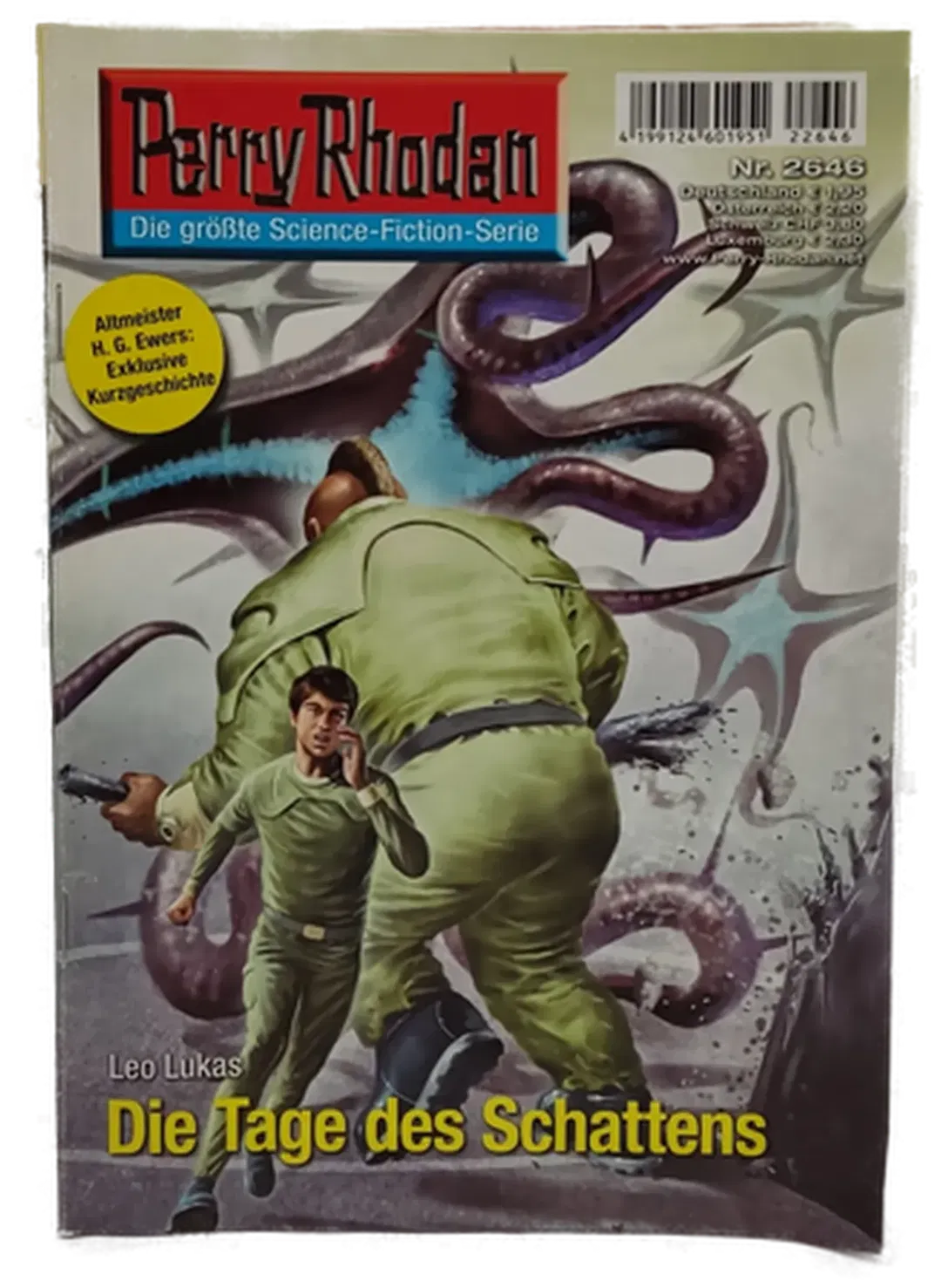 Romanheft Perry Rhodan Die Tage des Schattens Erstauflage Nr.2646 - Bild 2