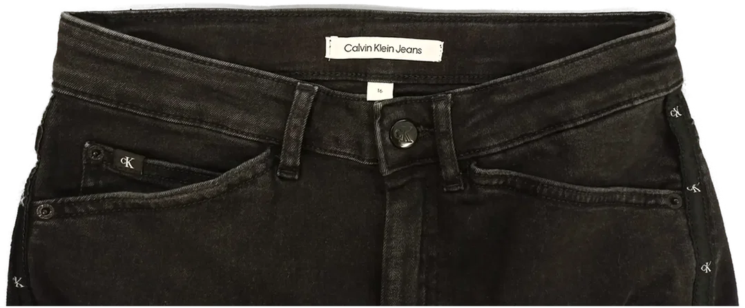 Calvin Klein Teens-Minirock schwarz Gr. 16 / 170 – Bild 3
