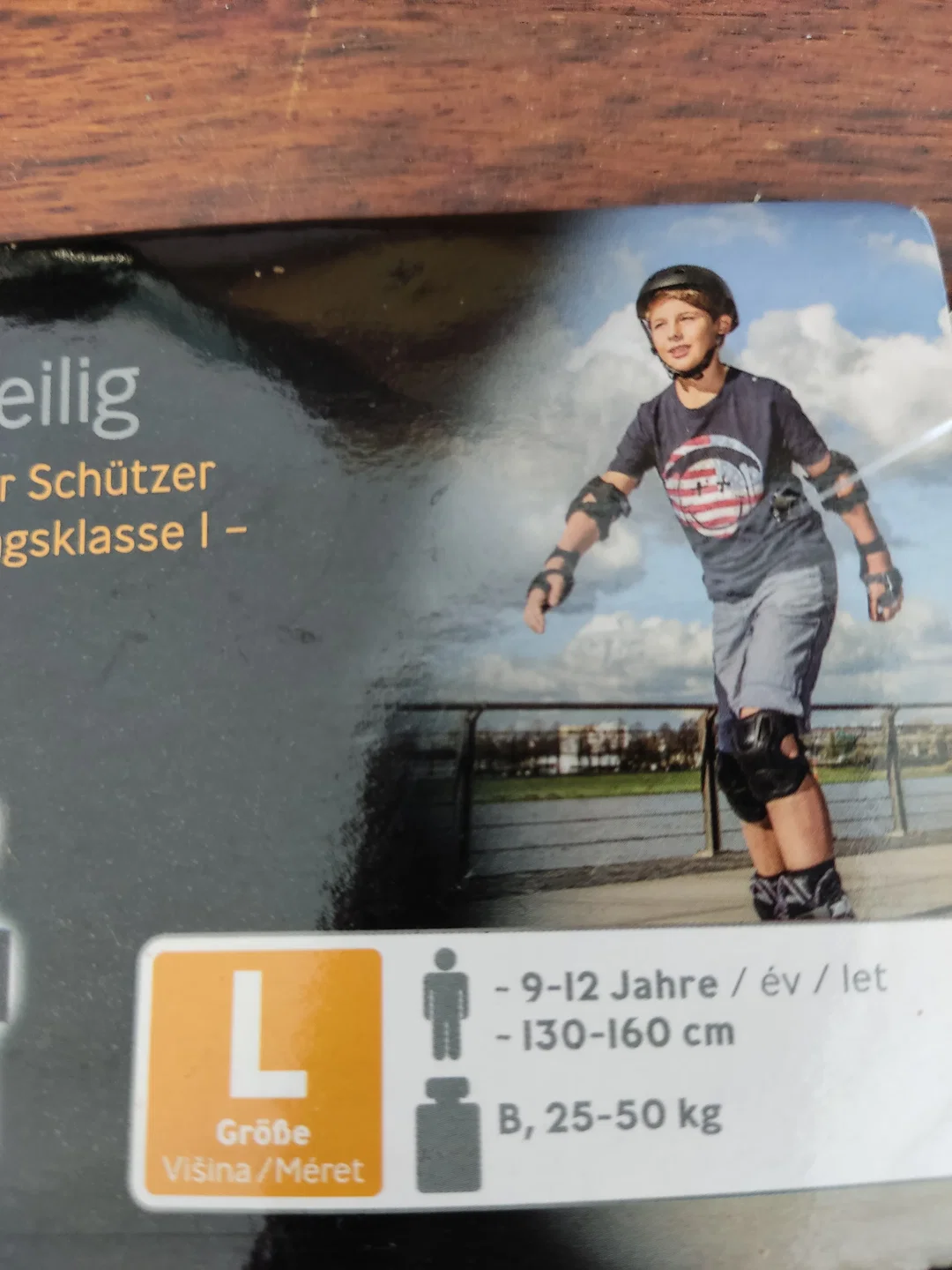 CRANE - Protektoren - Set - für Kinder ca. 9-12 Jahre alt – Bild 7