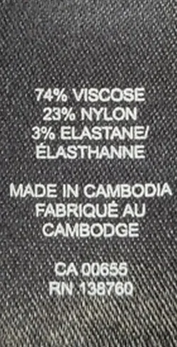 RW & CO. Damen Leggins knöchellang schwarz Gr. XXS – Vorschau 4