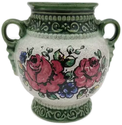 Vase Marzi & Remy Blumenmuster - Bild 1