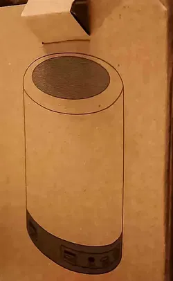 LED Lamp Speaker mit Farbwechsel, ca. 12 cm, Bluetooth & USB - Bild 5