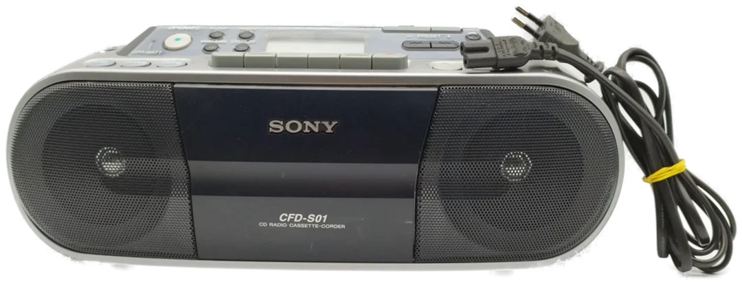 Sony CDF-S01 - CD-, Radio-, Kassettenspieler - Bild 1