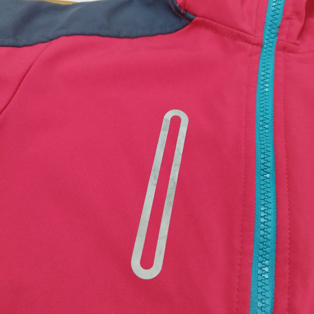 Kilimanjaro, Kinder Kapuzen-Softshelljacke, pink-dunkelblau | Gr. 116 – Bild 3