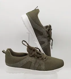 Primark Damen Sneaker Khaki-Grün | Casual-Chic - Bild 2