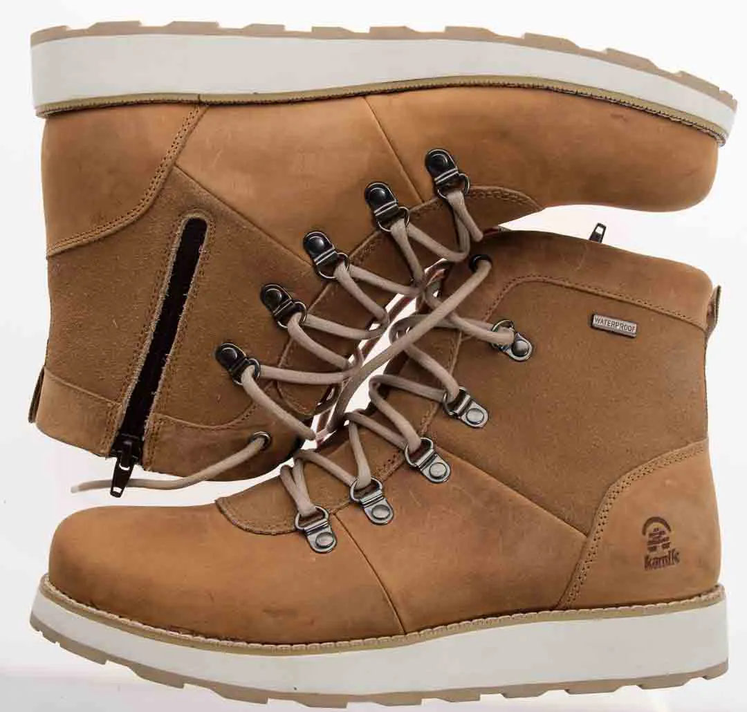 KAMIK Ariel LO Taupe wasserdichte Winterstiefel für Damen in hellbraun, Größe 42 – Bild 3