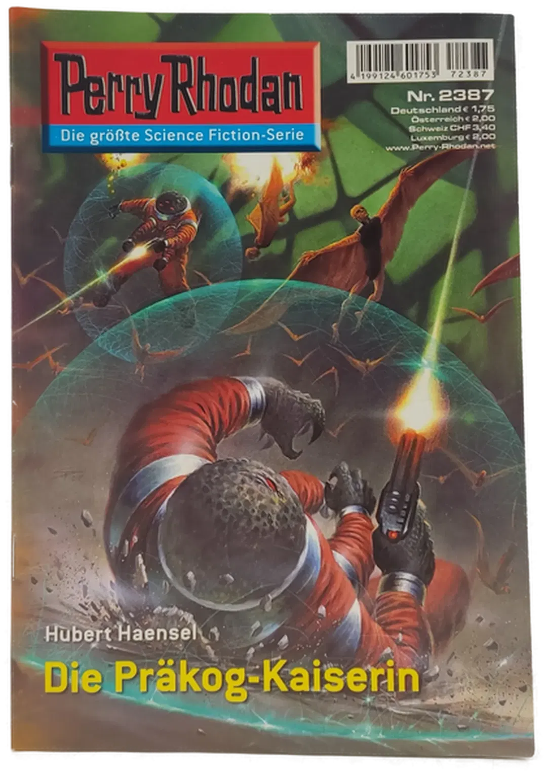 Romanheft Perry Rhodan Die Präkog-Kaiserin Erstauflage Nr.2387 - Bild 2
