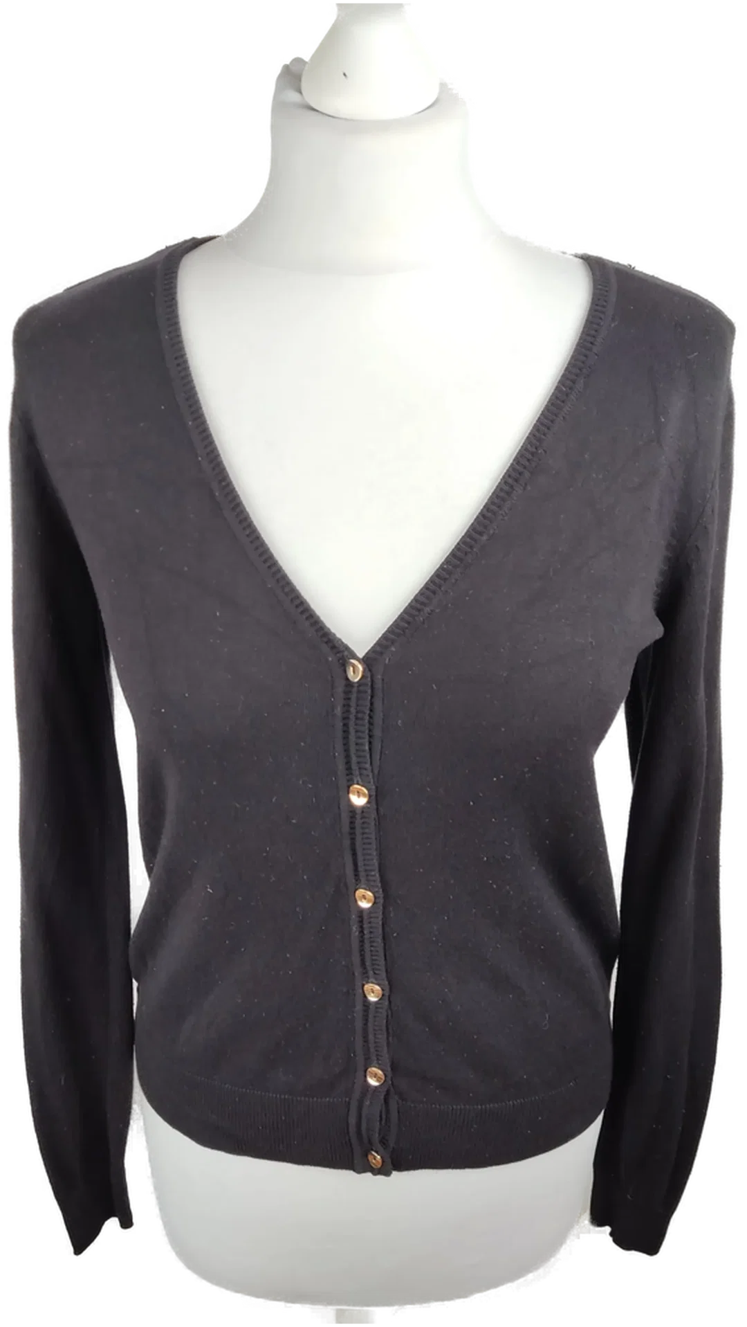 Orsay Damen-Cardigan Schwarz, Größe S/36 | Zeitloser Klassiker – Bild 1