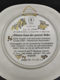 Lilien Porzellan - Sammelteller 