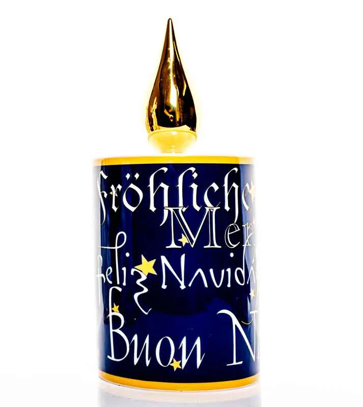 Arzberg Weihnachten Keks-Dose in Kerzenform - Bild 4