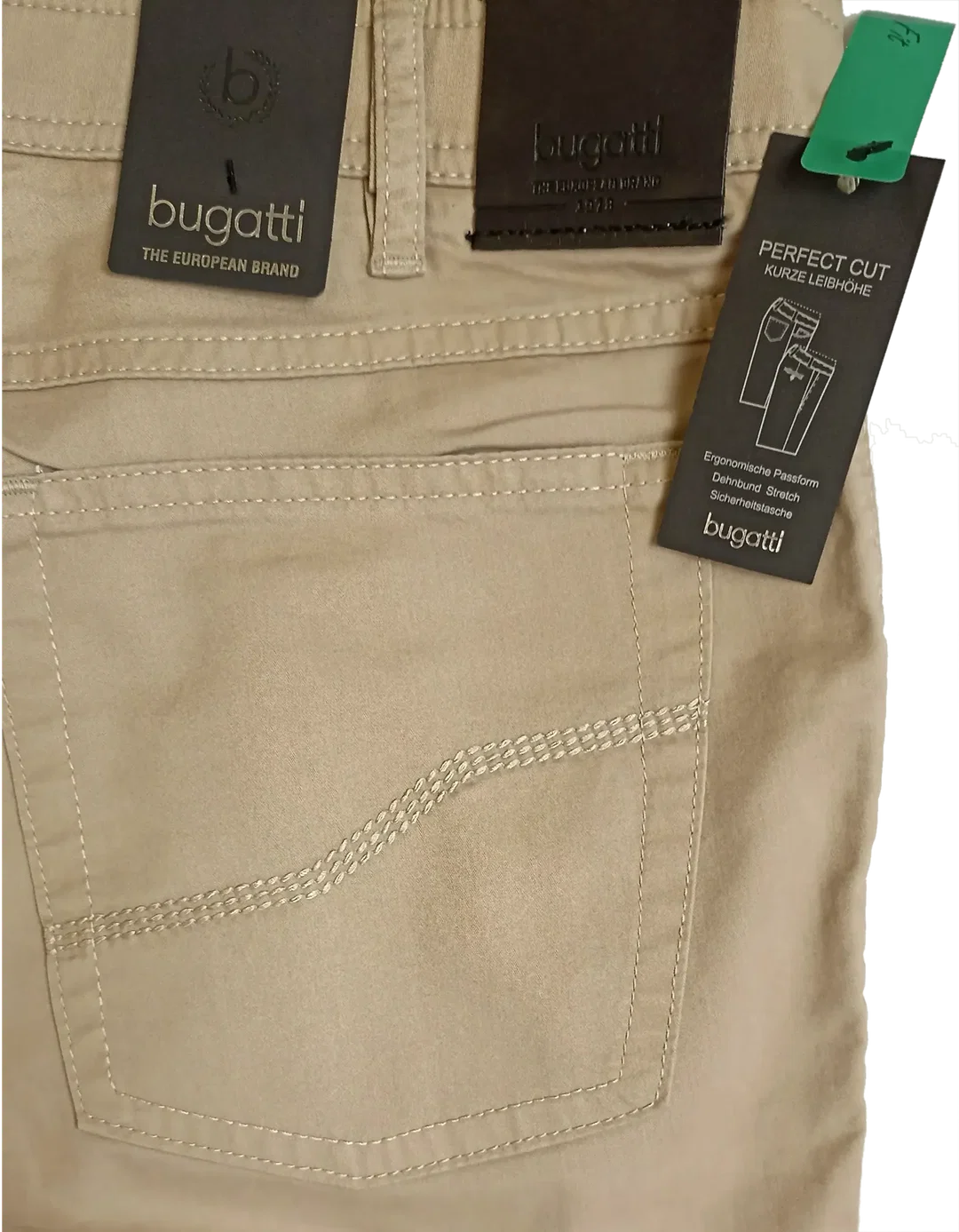 Bugatti Herren Jeans beige Gr. 30 – Bild 3
