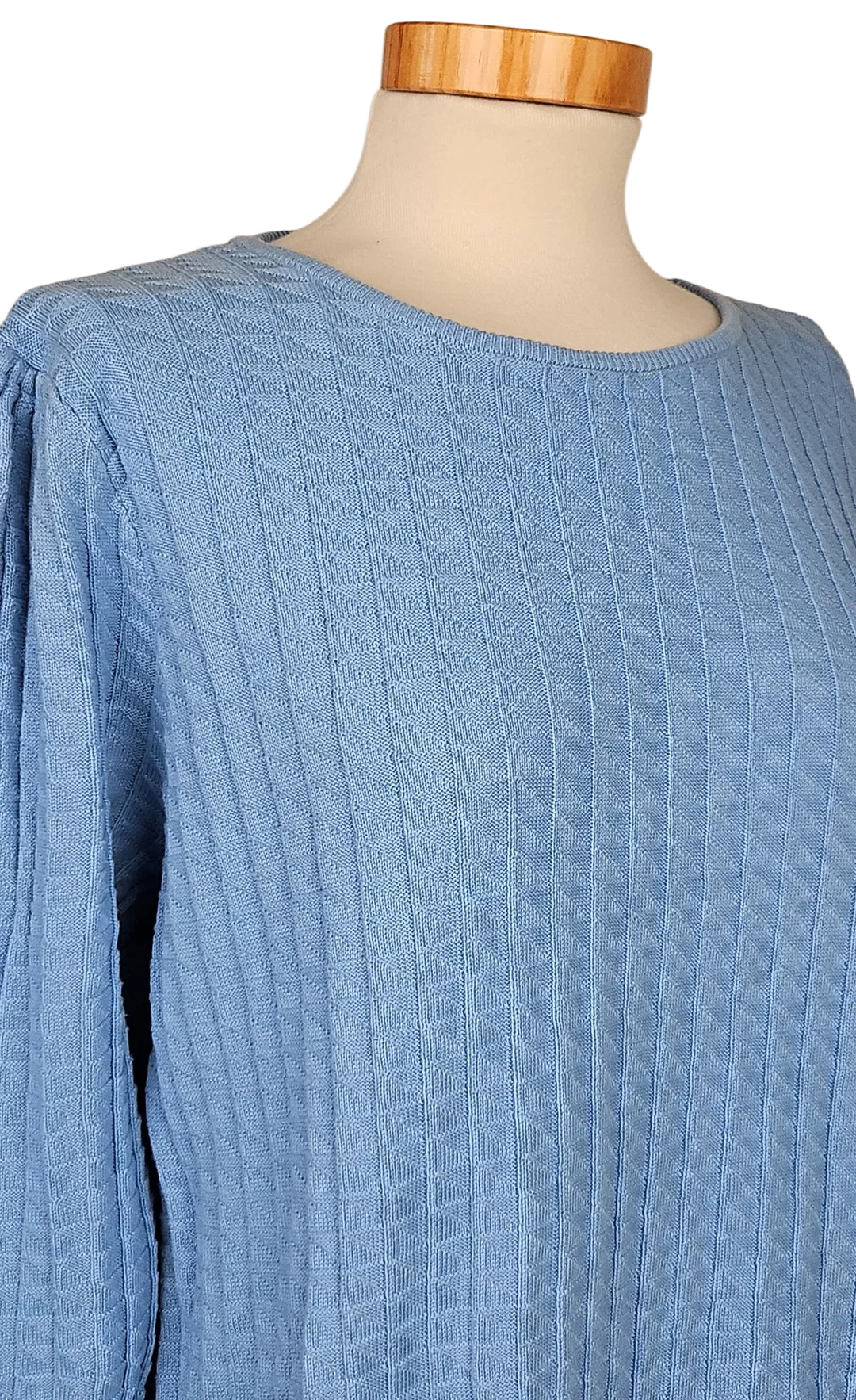 FREE/QUENT Damen Pullover, blau - Gr. L  – Bild 4