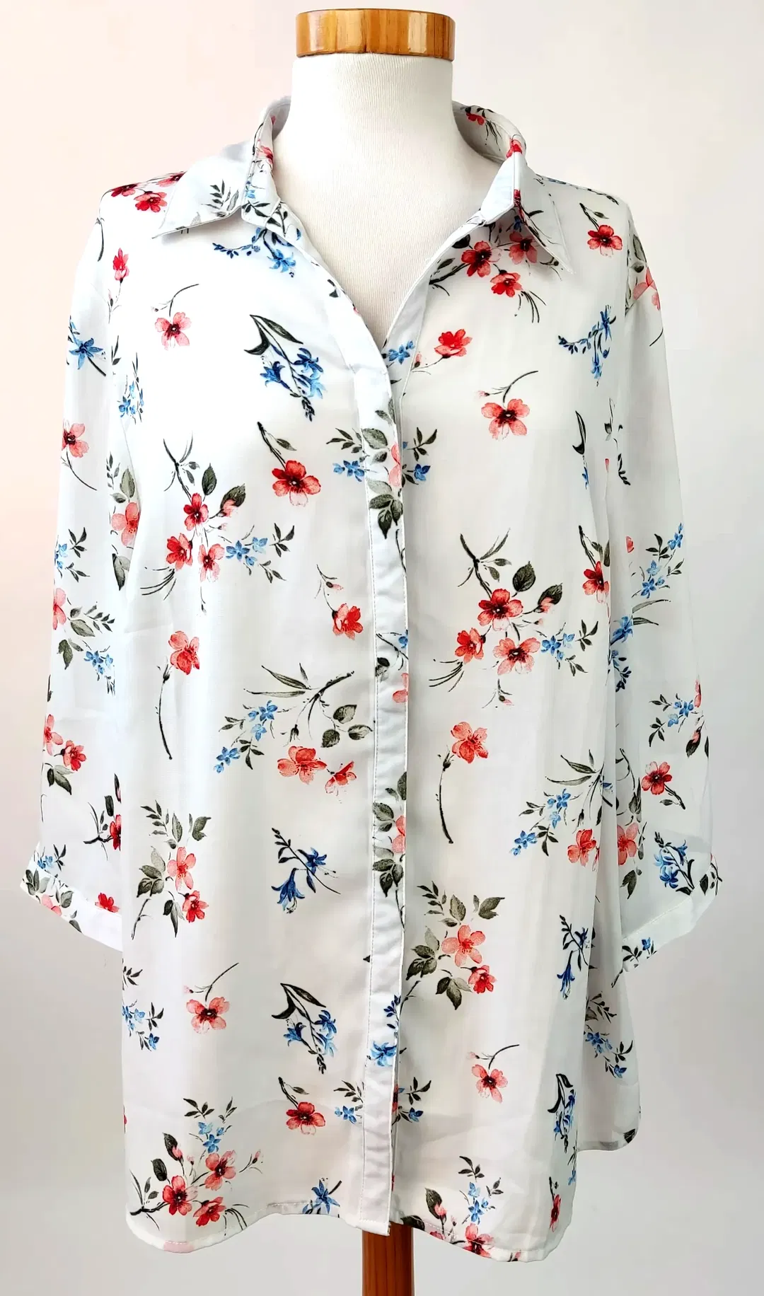 BY BASICALLY YOU Damenbluse - Gr. 46 - Bild 1