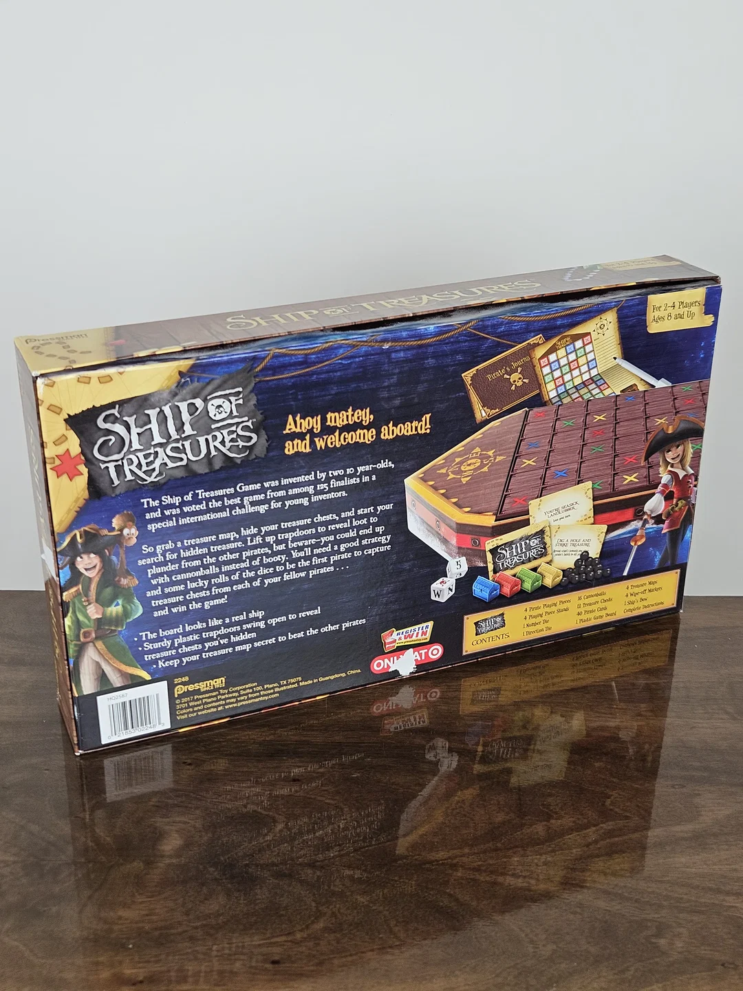 SHIP OF TREASURES - Gesellschaftsspiel - Pressman – Bild 2