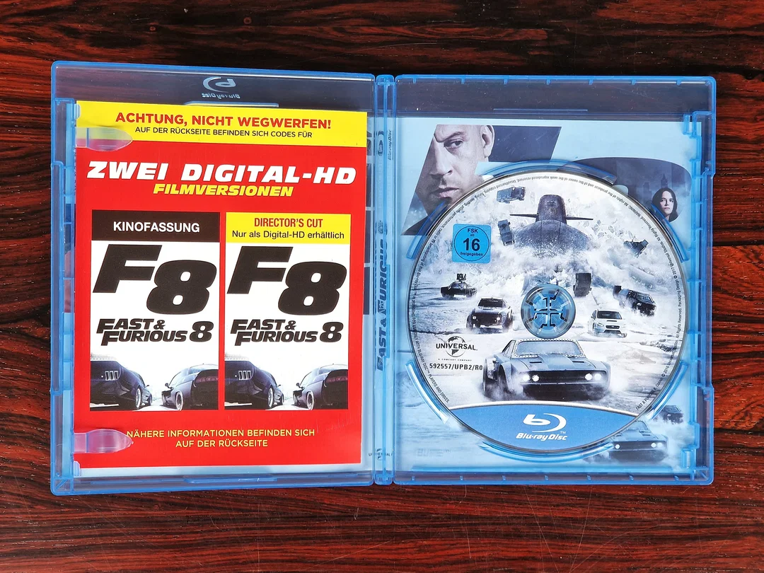 Fast & Furious 8 - Film - Blu-ray – Bild 3