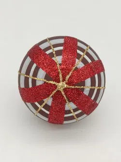 6 Stk. rote Weihnachtskugeln - Bild 3