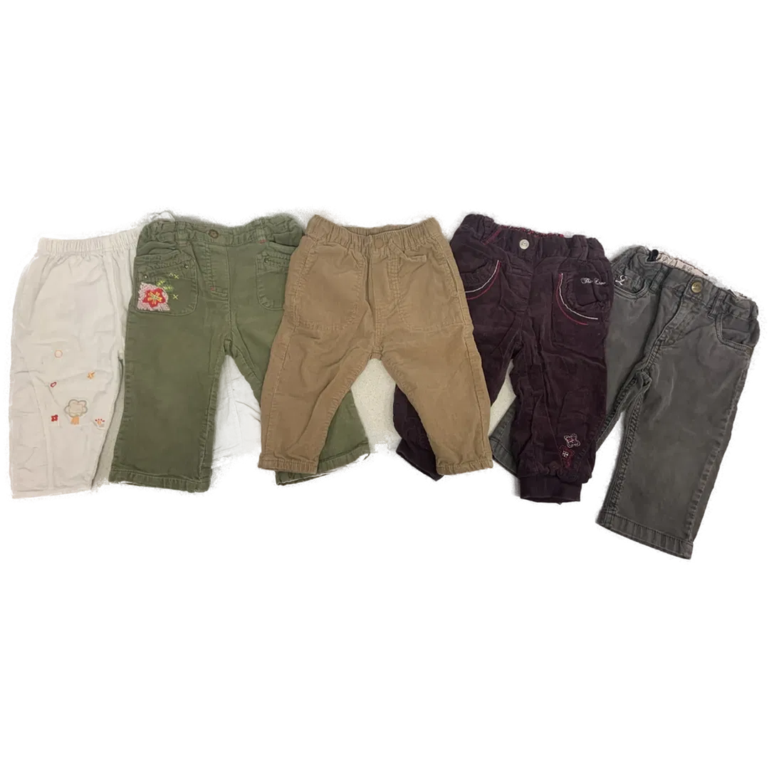 Cordhosen 5er-Pack - Gr. 80 - Bild 1