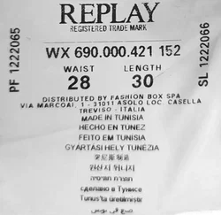 Replay Herrenjeans blau Gr. 28/30 – Vorschau 4