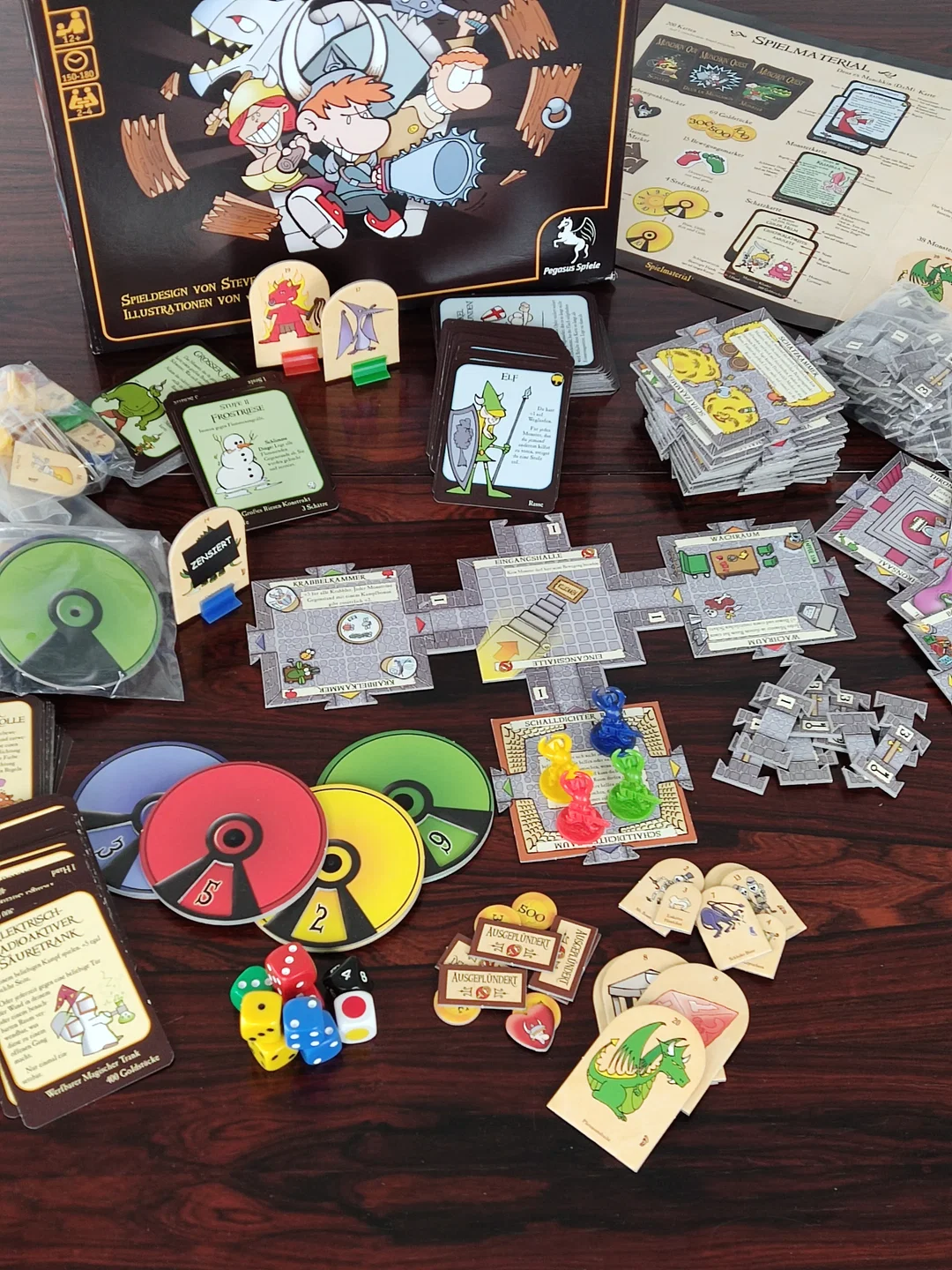 MUNCHKIN QUEST - Gesellschaftsspiele - Pegasus Spiele – Bild 5