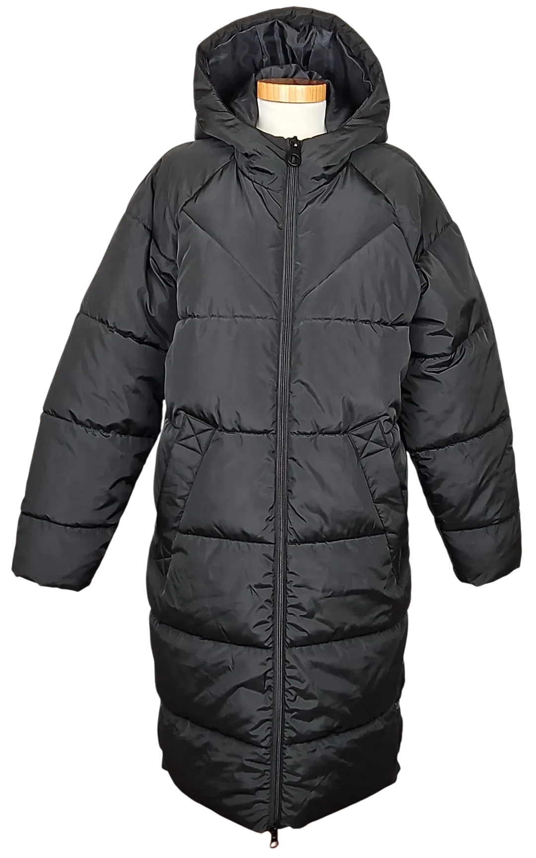 ONLY Damen Steppmantel, schwarz - Gr. M  - Bild 1
