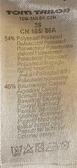 Tom Tailor Midikleid gemustert Gr. 36 - Bild 4