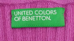 United Colors of Benetton Kinderpullover lila Gr. 3XL – Vorschau 3