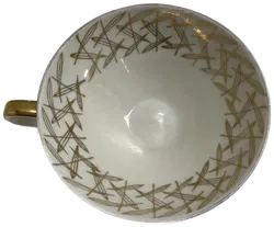 Vintage Sammeltasse mit grafischem Design - 10,5 x 5 cm - Gute Qualität - Bild 1