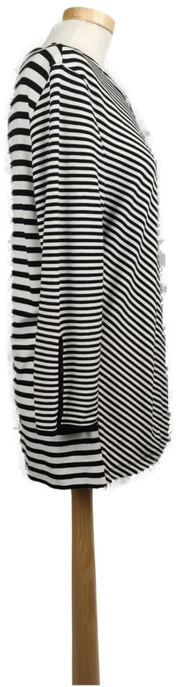 Gerry Weber Damen Pullover schwarz-weiss gestreift - L/40 - Bild 3