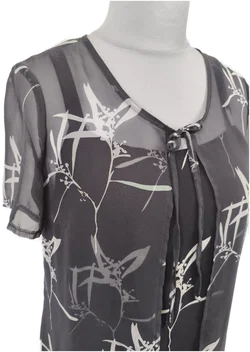 Cavita, langes Damenkleid 2-teilig, Gr. 42 - Bild 2