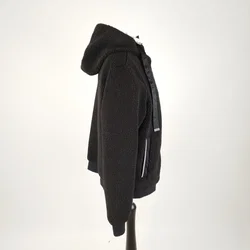 Lutha Iskoinen, Fleece Hoodie, schwarz, Gr. L  – Vorschau 2