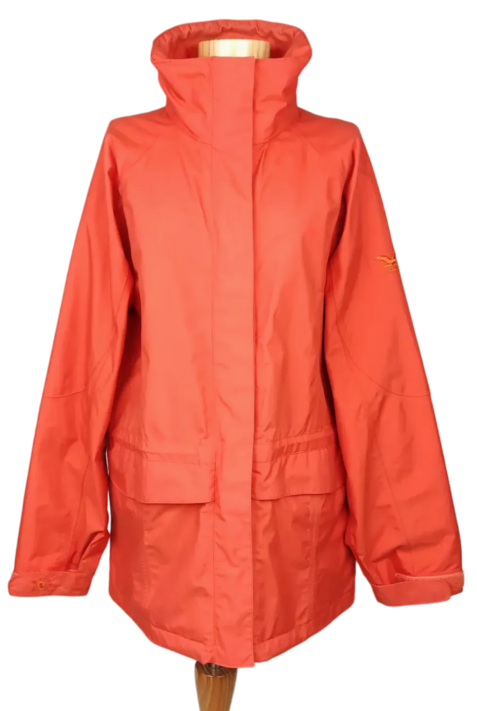Salewa Powertex Damen Jacke, orange - Gr. XL  - Bild 4