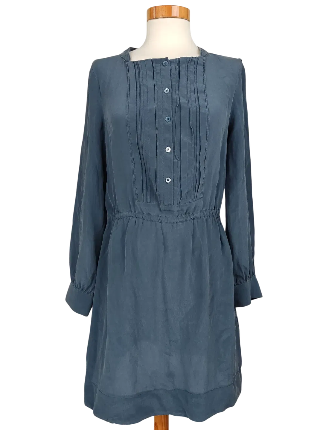 SEE BY CHLOE Damen Midikleid, petrol - Gr. XS  - Bild 4