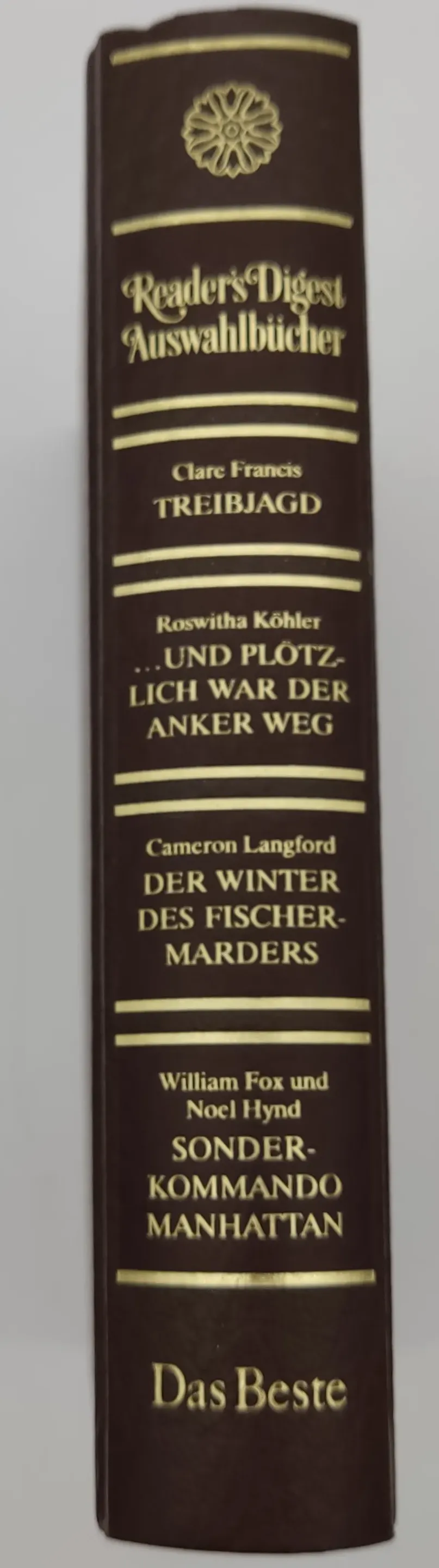Treibjagd / .....und plötzlich war der Anker Weg / Der Winter des Fischermarders / Sonderkommando Manhattan – Bild 2