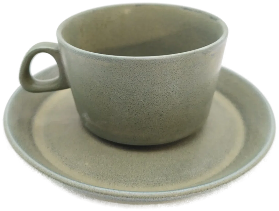 Keramik Kaffee Set "olive" – Bild 2