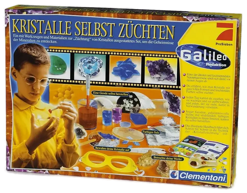 🔮 Kristalle selbst züchten – Galileo Redaktion – Experimentierset (Deutsch) - Bild 1