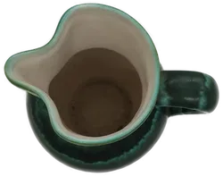 Keramikkrug in grün, Höhe 22cm - Bild 2