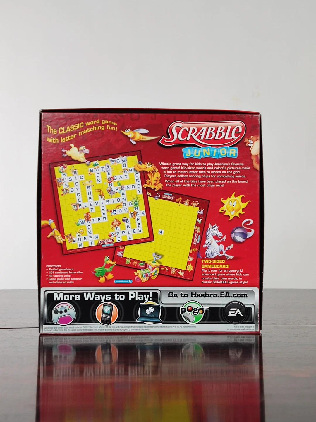 Scrabble Junior- Gesellschaftsspiel - Hasbro – Bild 2