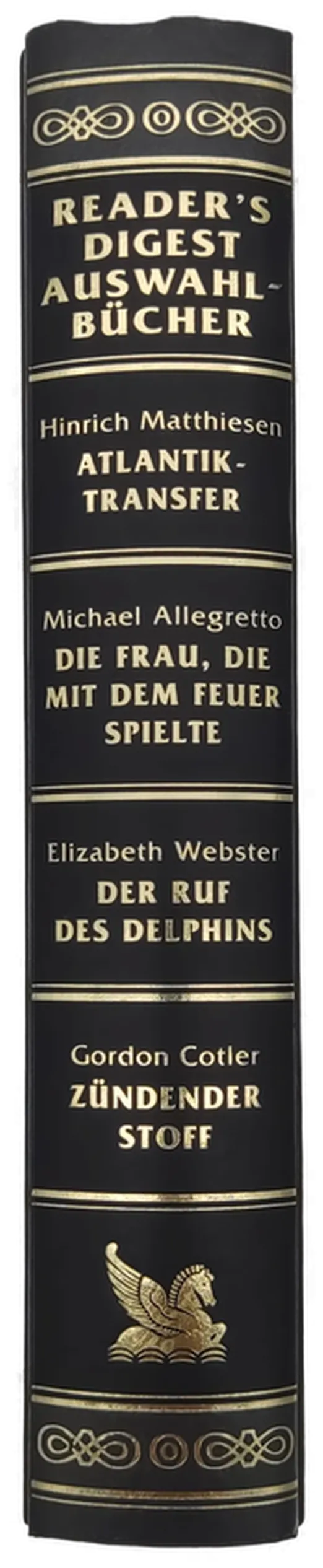 Atlantik-Transfer / Die Frau, die mit dem Feuer spielte / Der Ruf des Delphins / Zündender Stoff – Bild 2