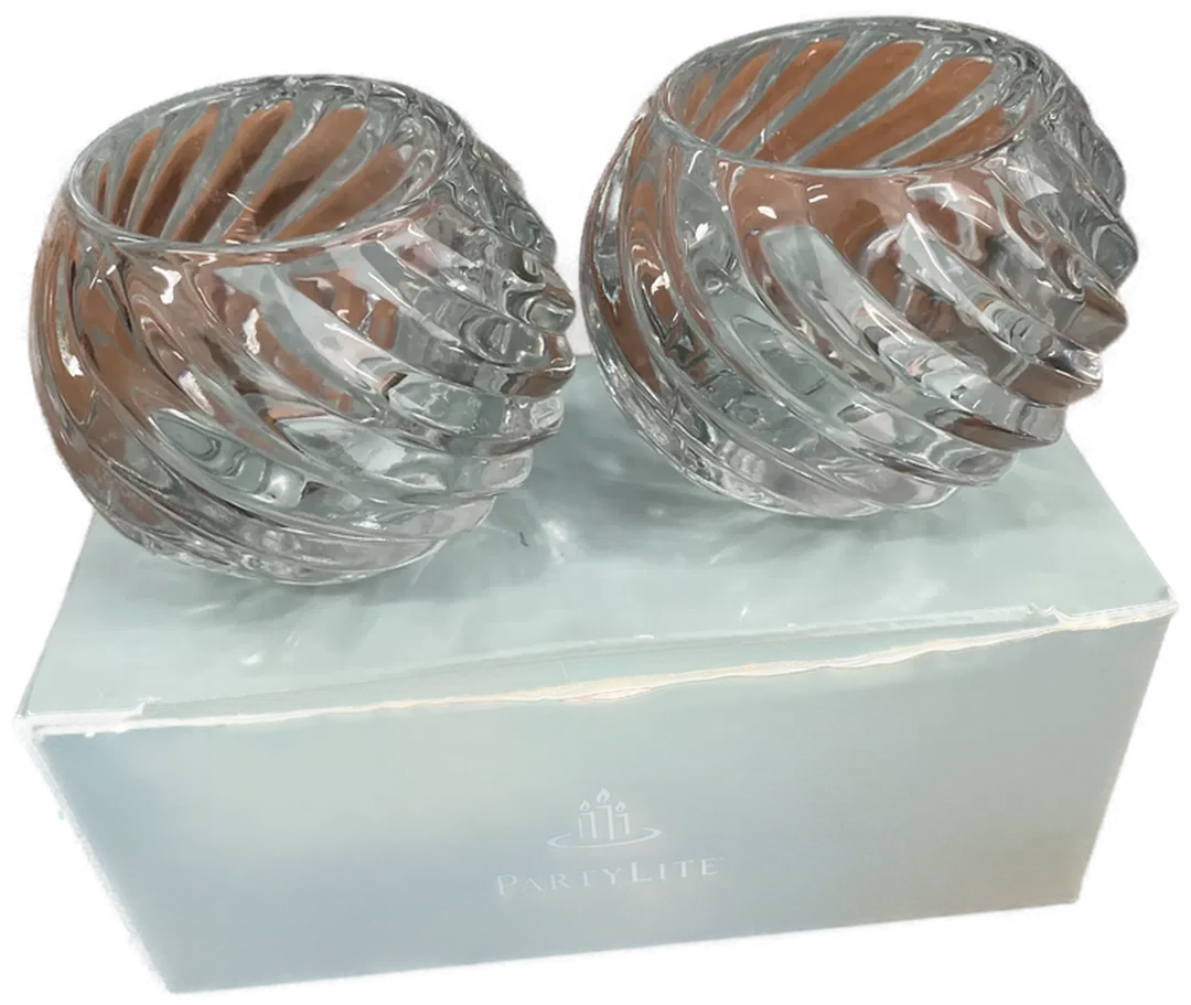 Kerzenhalter - P0463 PartyLight -  Illusions Kerzenhalter 2 Stk - Bild 1