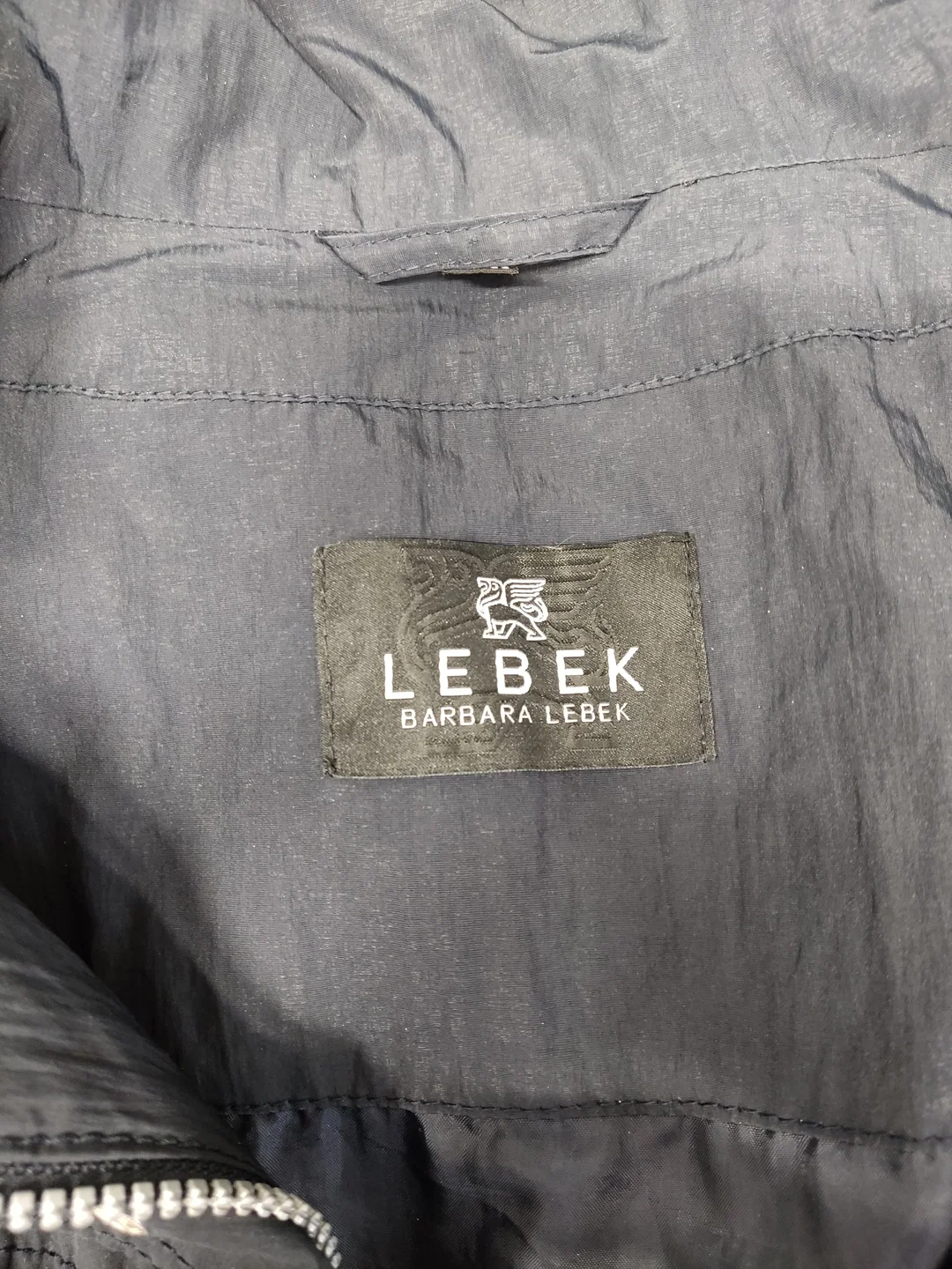 Damen Übergangsjacke mit abnehmbarer Kapuze Lebek Polyester Gr.48 | Zeitloser Klassiker – Bild 4