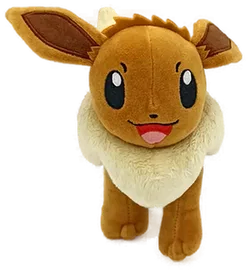 2022 Game Freak Pokémon Eevee Stofftier  - Bild 2