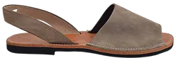 Glaritis Damen Leder Sandalen, grau/braun - Gr. 38,5 - Bild 2