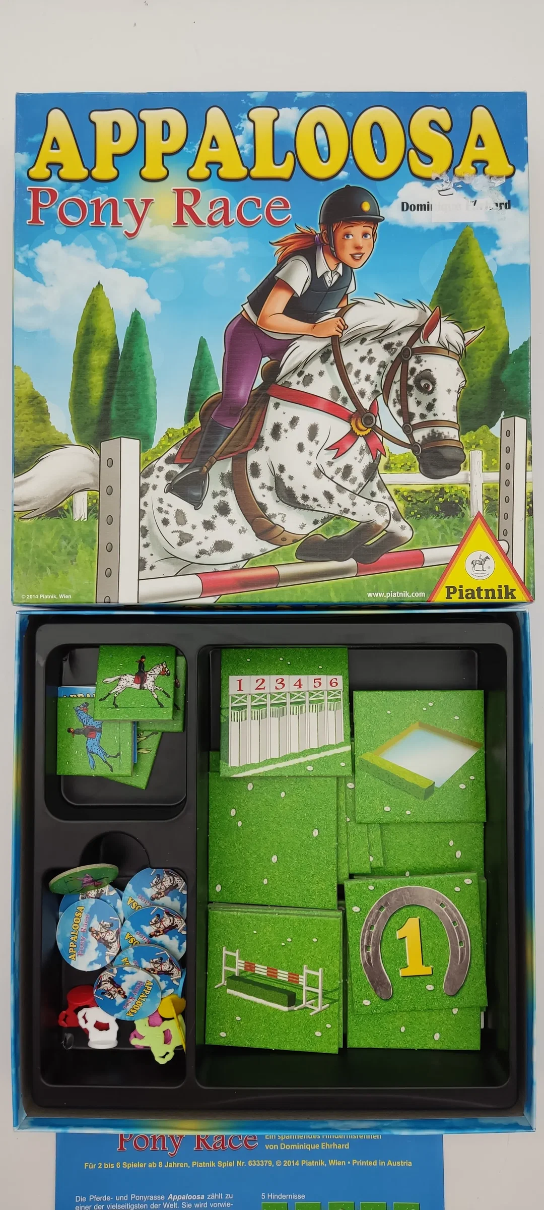 Familienspiel Piatnik Appalosa Pony Race | Ab 8 Jahren – Bild 3