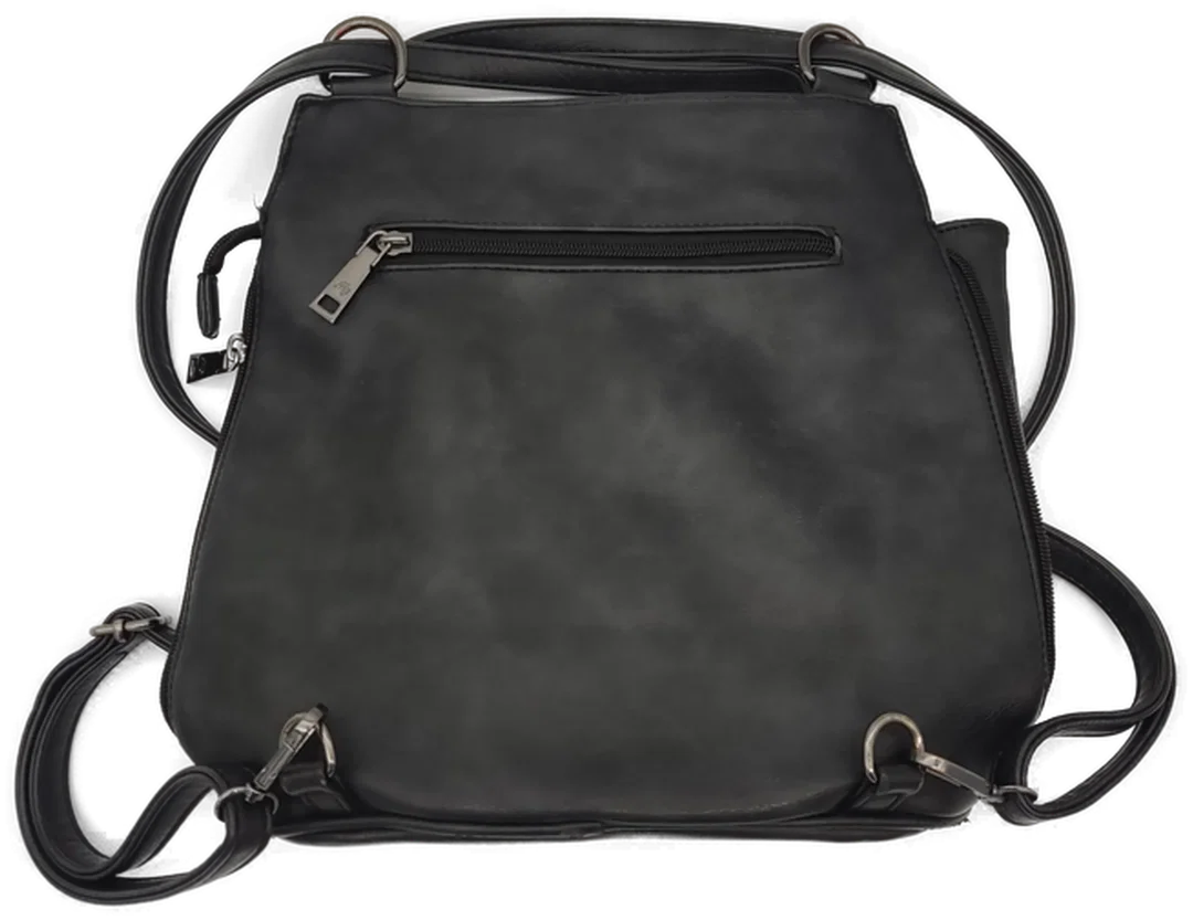 Michael Giss Damen Handtasche Citybag schwarz Made in Italy – Bild 3