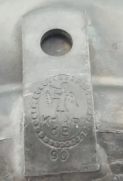 Zinnteller mit Auerhahn - Bild 5