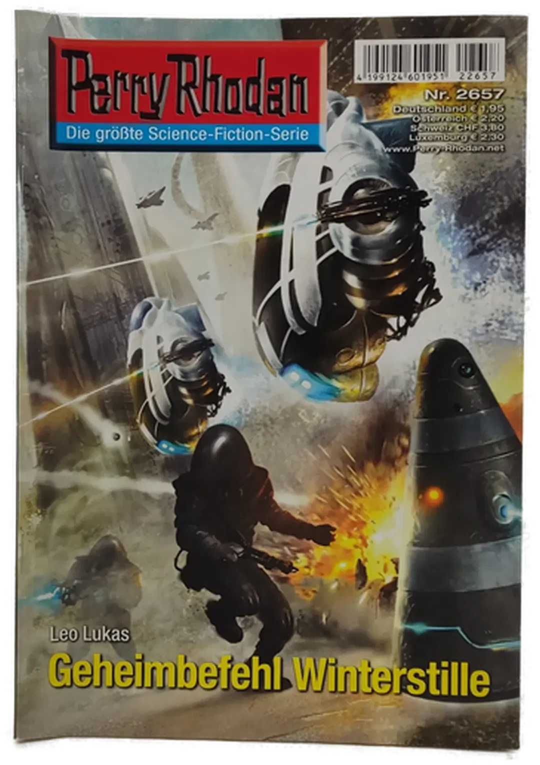 Romanheft Perry Rhodan Geheimbefehl Winterstille Erstauflage Nr.2657 - Bild 1