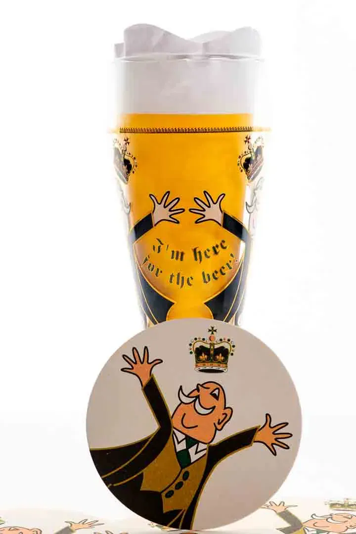 RITZENHOFF Bierglas „It’s perfectly clear“ Debora Jedwab 1998 - Bild 1