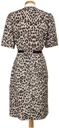 Gerard Darel Damen Kleid, beige/schwarz - Gr. L  - Bild 3