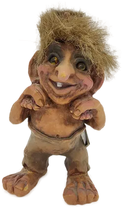 Nyform Troll Mann mit Kind #178 Handmade - Bild 1